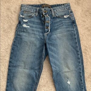 Joe’s jeans The Debbie high rise straight crop